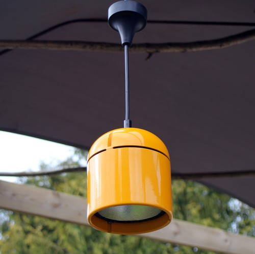 Lampe suspendue orange par - suspendue,