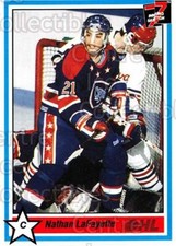 1990-91 7th Inning Sketch OHL #25 Nathan Lafayette