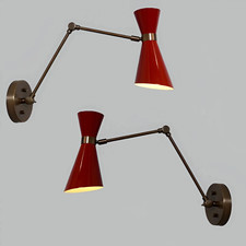 Paire d'appliques murales en