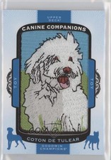 2018 Upper Deck Goodwin Champions Canine Companions Toy Tier 5 Coton de Tulear