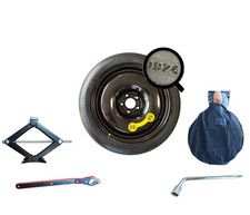 roue de secours (galette) 17" VW TOURAN avec cric cléf et sac