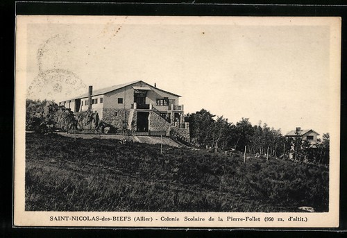 Cpa saint nicolas - cpa, saint-nicolas-des-biefs