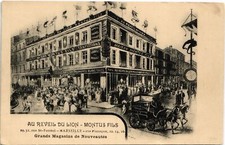 PC ADVERTISEMENT AU AWAKENIL DU LION MONTUS FILS. GDS SHOPS MARSEILLE (a4814)