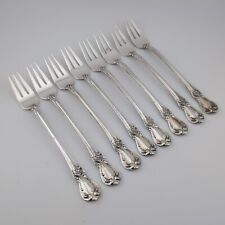 Towle Old Master Sterling Silver Cocktail Forks - 5 3/4" - Set of 8