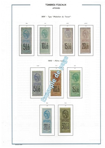 France timbres fiscaux - , "