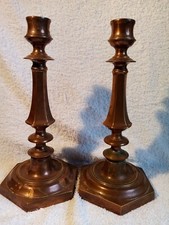 PAIRE DE BOUGEOIRS LOUIS XIV