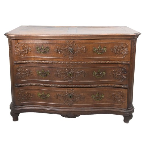 Commode liégeoise chêne - commode,