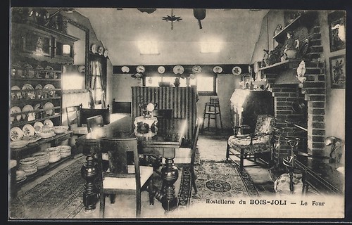 Cpa bois joli intérieur de - cpa,