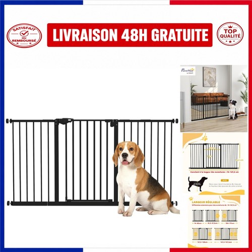 Barrière sécurité pawhut - barrière,