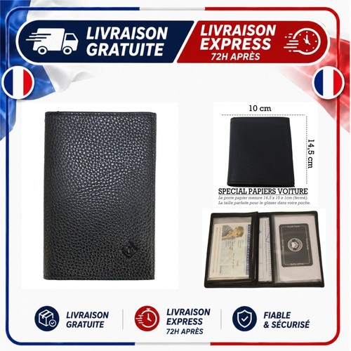Porte papiers voiture - porte-papiers,