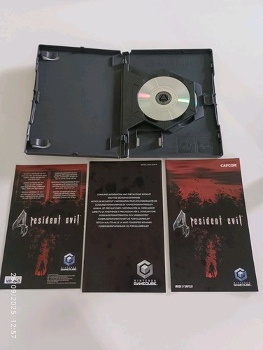 Jeu game cube - game, evil