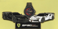 grand pin's  FERRARI ( noire