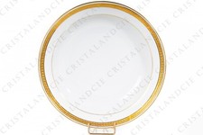 Assiette creuse incrustations