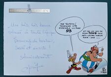 CARTE DE VOEUX UDERZO ASTERIX 1994 Dim 15*22 Cm Parfait état ED ALBERT RENE RARE
