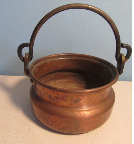 Chaudron cuivre français - chaudron, en
