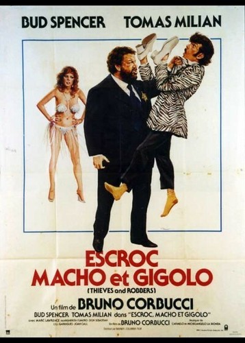 Affiche film escroc - escroc, macho