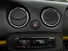 Fits Fiat Barchetta Polished Aluminium Air Intake Rings Set of 4