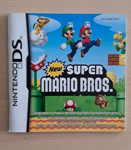 Notice seule jeu nintendo - seule, ds