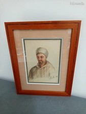 Tableau, Dessin crayon, Signé