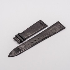 Original Piaget Black Crocodile Leather 20mm Bracelet