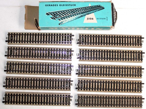 Marklin 5106 lot rails - ho, 10