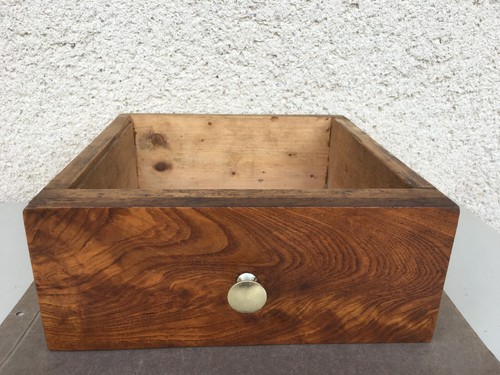 Ancien petit tiroir chevet - petit,