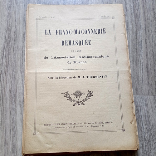 Revue franc maçonnerie - revue, la