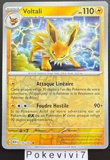 Pokemon Card VOLTALI 135/165 HOLO REVERSE EV3.5 MEW 151 FR NEW