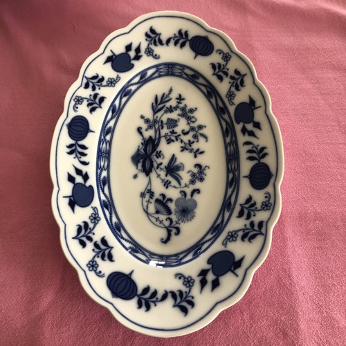 Grand plat ovale meissen - plat, ovale-meissen