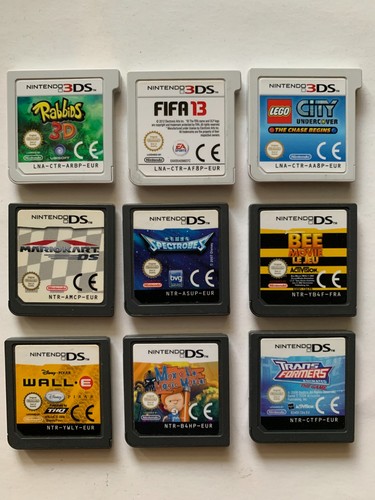 Lot jeux nintendo 3 - nintendo, +