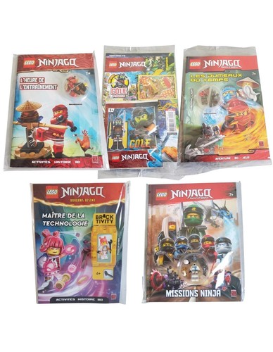 Lot magazines lego ninjago - magazines,