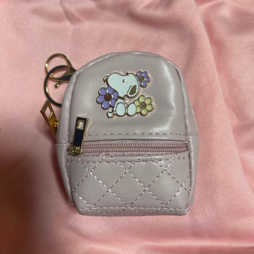 Porte clés snoopy mini sac - porte-clés,