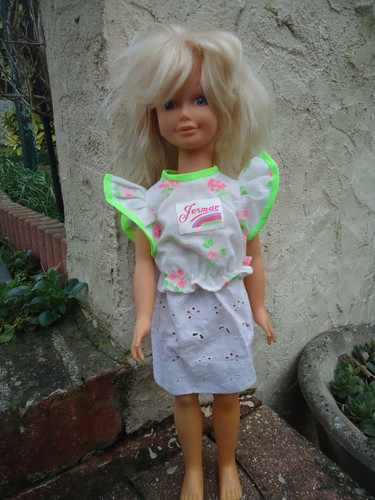Poupee jesmar enceinte blonde - jesmar,