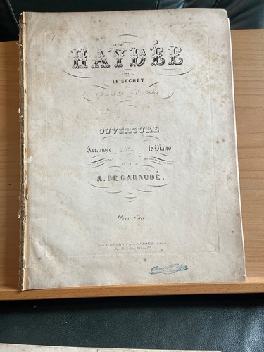Auber haydée ouverture - auber,