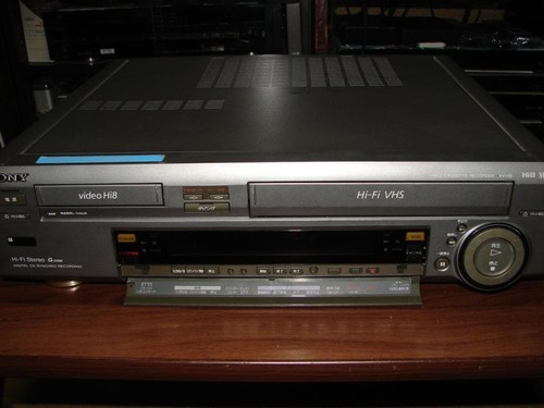 Junk sony hi8 8mm - wv-h5, vhs