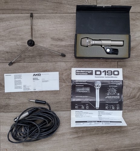 Microphone d190 akg sono le - sono,