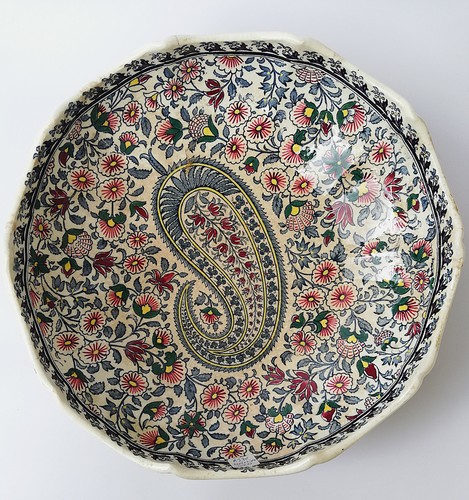 Coupe melonnière en faience - coupe,
