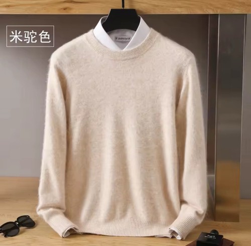 Pull cachemire vison pur - cachemire,