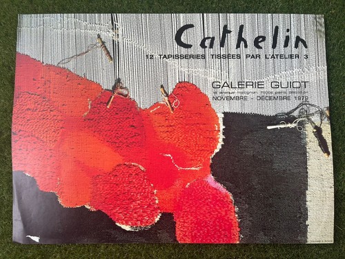 Cathelin tapisserie affiche - cathelin,