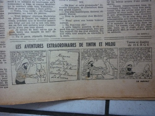 Tintin journal soir - journal,