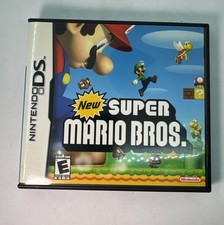 Nintendo DS New Super Mario Bros Original Case No Inserts (NO GAME) Free Ship