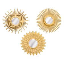 Lot de 3 Miroirs Muraux "Amed"