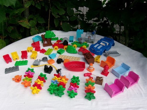 Lot lego duplo - duplo, fleurs