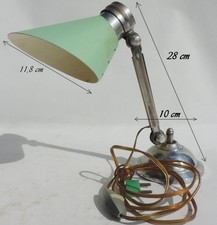 ✅ OLD Vintage Industrial Design Retro Mint Green/No Tolix Desk Lamp