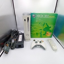 Microsoft Xbox 360 White Console Boxed Remote Arcade Edition Japanese Tested