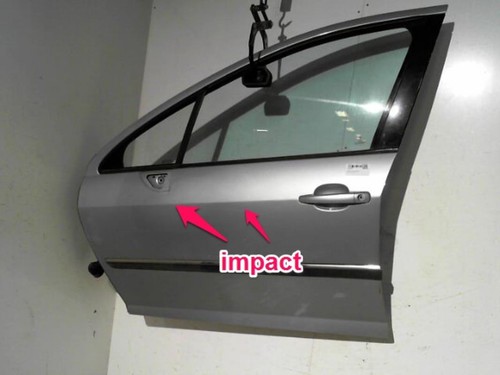 Porte avant gauche peugeot 407 - avant,