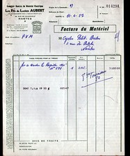 NANTES (44) ELECTRICAL MATERIAL & TOOLS ""Les Fils de Lucien AUBERT"" 1957