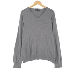 Gant Homme Pull Gris En Coton