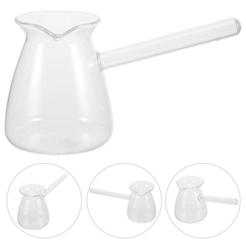 Poêle verre avec poignée - poêle,