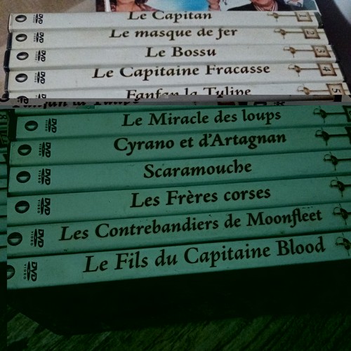 Lot dvd films de cape - 11,